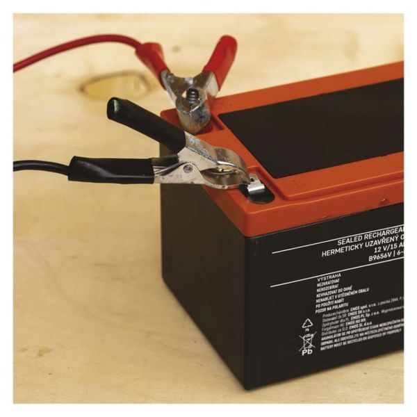 Акумуляторна батарея EMOS B9656V, AGM, 12V, 15Ah, fast 6,3mm B9656V фото