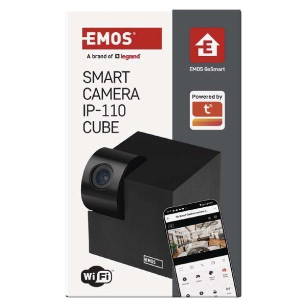 Розумна IP-камера Emos H4061 GoSmart, з Wi-Fi, чорна H4061 фото