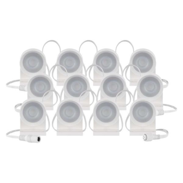 Комплект умного светодиодного освещения EMOS ZIW15CR 12 частей, 255см, 7 Вт, RGBIC+CCT, WIFI ZIW15CR фото