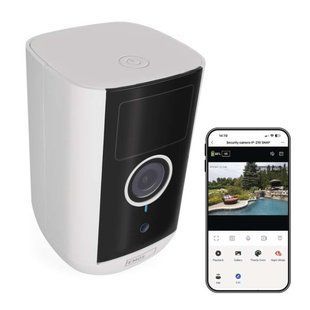 Розумна IP-камера Emos H4063 GoSmart.Li-ion 9600 mAh. зовнішня. з Wi-Fi. біла H4063 фото