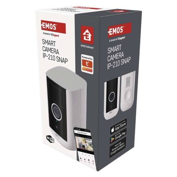 Умная IP-камера Emos H4063 GoSmart, Li-ion 9600 mAh, внешняя, с Wi-Fi, белая H4063 фото