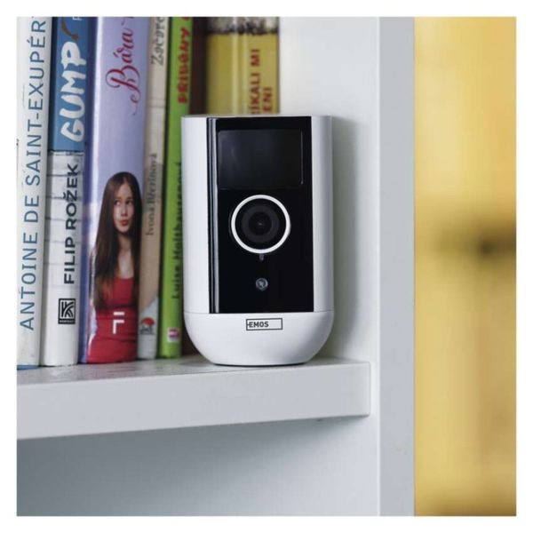 Умная IP-камера Emos H4063 GoSmart, Li-ion 9600 mAh, внешняя, с Wi-Fi, белая H4063 фото