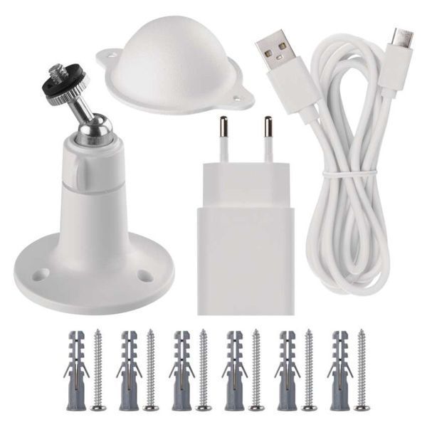 Умная IP-камера Emos H4063 GoSmart, Li-ion 9600 mAh, внешняя, с Wi-Fi, белая H4063 фото