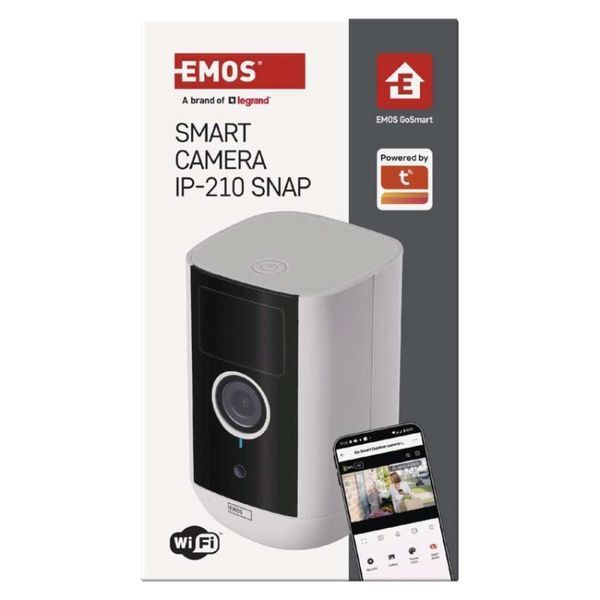 Умная IP-камера Emos H4063 GoSmart, Li-ion 9600 mAh, внешняя, с Wi-Fi, белая H4063 фото
