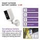 Умная IP-камера Emos H4063 GoSmart, Li-ion 9600 mAh, внешняя, с Wi-Fi, белая H4063 фото 2