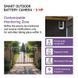 Умная IP-камера Emos H4063 GoSmart, Li-ion 9600 mAh, внешняя, с Wi-Fi, белая H4063 фото 4