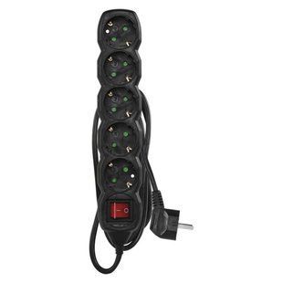 Мережевий подовжувач Emos PC1521R 5 розеток 1,5 м 1,5 мм&sup2; PC1521R фото